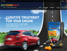 Tablet Screenshot of ecopowerpill.com